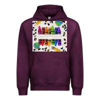 Mauve Wine Personalized Crayons Urban Hoodie - texasbilliewilder