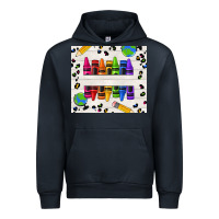 Navy Personalized Crayons Urban Hoodie - texasbilliewilder