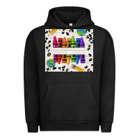 Pigment Black Personalized Crayons Urban Hoodie - texasbilliewilder