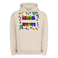Pigment French Oak Personalized Crayons Urban Hoodie - texasbilliewilder