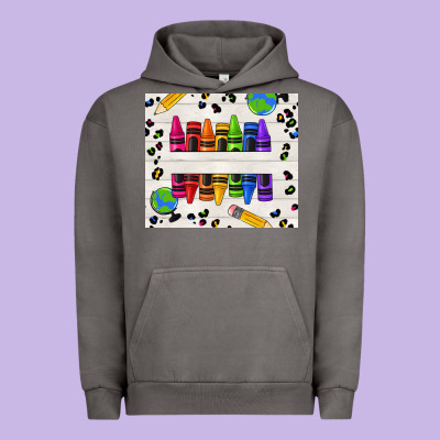 Personalized Crayons Urban Hoodie Designed By Texasbilliewilder