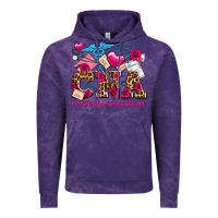 Cloud Purple valentines day cna certified nursing assistant Vintage Hoodie - AdoDesignShop