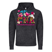 Vintage Black valentines day cna certified nursing assistant Vintage Hoodie - AdoDesignShop