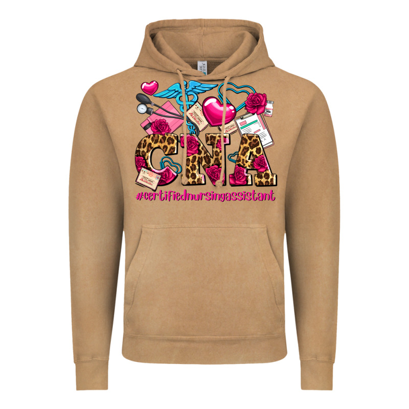 Valentines Day Cna Certified Nursing Assistant Vintage Hoodie by AdoDesignShop | Teevron
