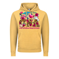 Vintage Mustard valentines day cna certified nursing assistant Vintage Hoodie - AdoDesignShop