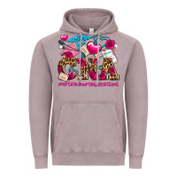 Vintage Zinc valentines day cna certified nursing assistant Vintage Hoodie - AdoDesignShop