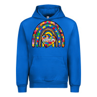 Cobalt autism rainbow Urban Hoodie - Zillion Design Studio