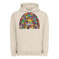 Pigment French Oak autism rainbow Urban Hoodie - Zillion Design Studio
