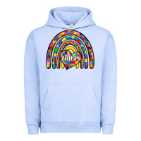 Pigment Grape Ice autism rainbow Urban Hoodie - Zillion Design Studio
