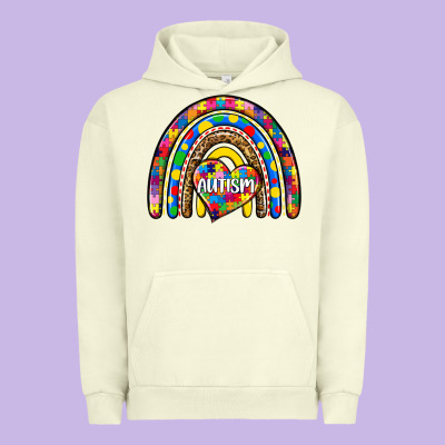 Autism Rainbow Urban Hoodie Designed By Zillion Design Studio
