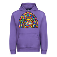 Tulip autism rainbow Urban Hoodie - Zillion Design Studio