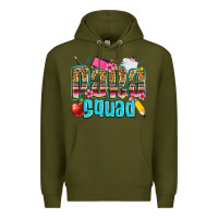 Army Green para squad Premium Hoodie - Zillion Design Studio