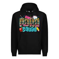 Black para squad Premium Hoodie - Zillion Design Studio
