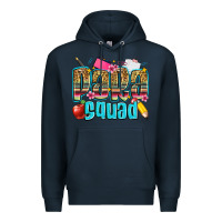 Navy para squad Premium Hoodie - Zillion Design Studio