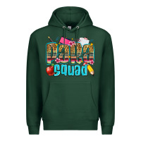 Sports Green para squad Premium Hoodie - Zillion Design Studio