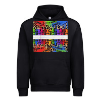 Black Personalized crayons Urban Hoodie - texasbilliewilder