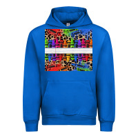 Cobalt Personalized crayons Urban Hoodie - texasbilliewilder