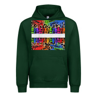 Forest Green Personalized crayons Urban Hoodie - texasbilliewilder