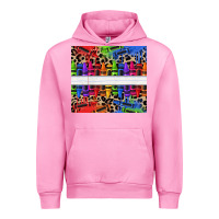 Fuchsia Pink Personalized crayons Urban Hoodie - texasbilliewilder