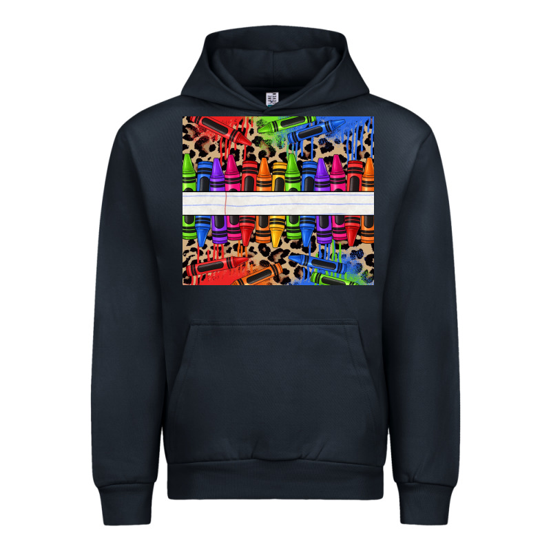 Personalized Crayons Urban Hoodie by texasbilliewilder | Teevron