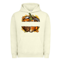 Pigment Pistachio Personalized Fall Pumpkin Urban Hoodie - texasbilliewilder