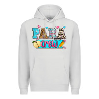 Dove Grey para crew Premium Hoodie - Zillion Design Studio
