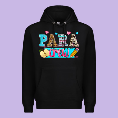 Para Crew Premium Hoodie Designed By Zillion Design Studio