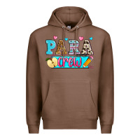 Chestnut para crew Premium Hoodie - Zillion Design Studio
