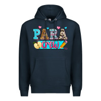 Navy para crew Premium Hoodie - Zillion Design Studio