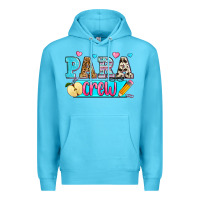 Ocean Blue para crew Premium Hoodie - Zillion Design Studio