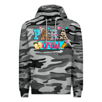 Slate Camo para crew Premium Hoodie - Zillion Design Studio