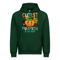 Forest Green Cutest Pumpkin In The Patch Urban Hoodie - texasbilliewilder