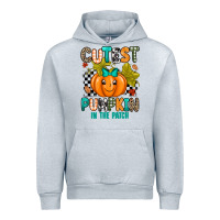 Heather Grey Cutest Pumpkin In The Patch Urban Hoodie - texasbilliewilder