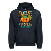 Navy Cutest Pumpkin In The Patch Urban Hoodie - texasbilliewilder