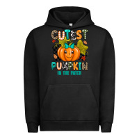Pigment Black Cutest Pumpkin In The Patch Urban Hoodie - texasbilliewilder