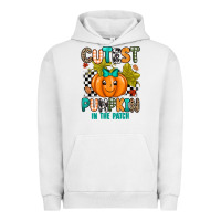 Pigment Lunar Rock Cutest Pumpkin In The Patch Urban Hoodie - texasbilliewilder