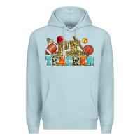 Blue Mist p.e. teacher Premium Hoodie - Zillion Design Studio