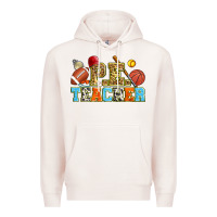 Pale Pink p.e. teacher Premium Hoodie - Zillion Design Studio