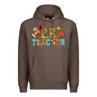 Coffee p.e. teacher Premium Hoodie - Zillion Design Studio