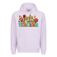 Lilac p.e. teacher Premium Hoodie - Zillion Design Studio