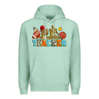 Seafoam p.e. teacher Premium Hoodie - Zillion Design Studio