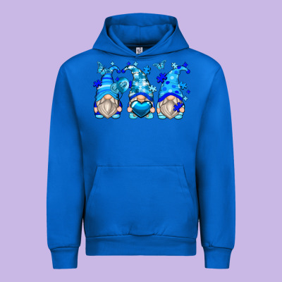 Autism Gnomes Urban Hoodie Designed By Zillion Design Studio