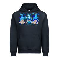 Navy autism gnomes Urban Hoodie - Zillion Design Studio