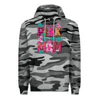 Slate Camo I Wear Pink For My Mom with Butterfly Premium Hoodie - texasbilliewilder