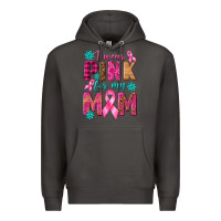 Smoke I Wear Pink For My Mom with Butterfly Premium Hoodie - texasbilliewilder