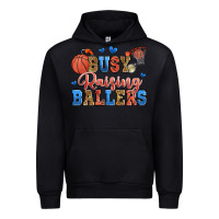 Black busy raising ballers basketball Urban Hoodie - Zillion Design Studio