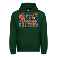 Forest Green busy raising ballers basketball Urban Hoodie - Zillion Design Studio