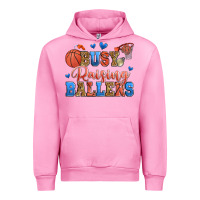 Fuchsia Pink busy raising ballers basketball Urban Hoodie - Zillion Design Studio
