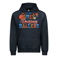 Navy busy raising ballers basketball Urban Hoodie - Zillion Design Studio
