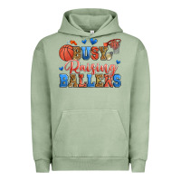 Pigment Oil Green busy raising ballers basketball Urban Hoodie - Zillion Design Studio